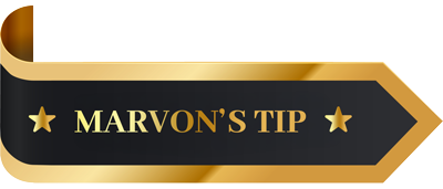 Marvon's tip