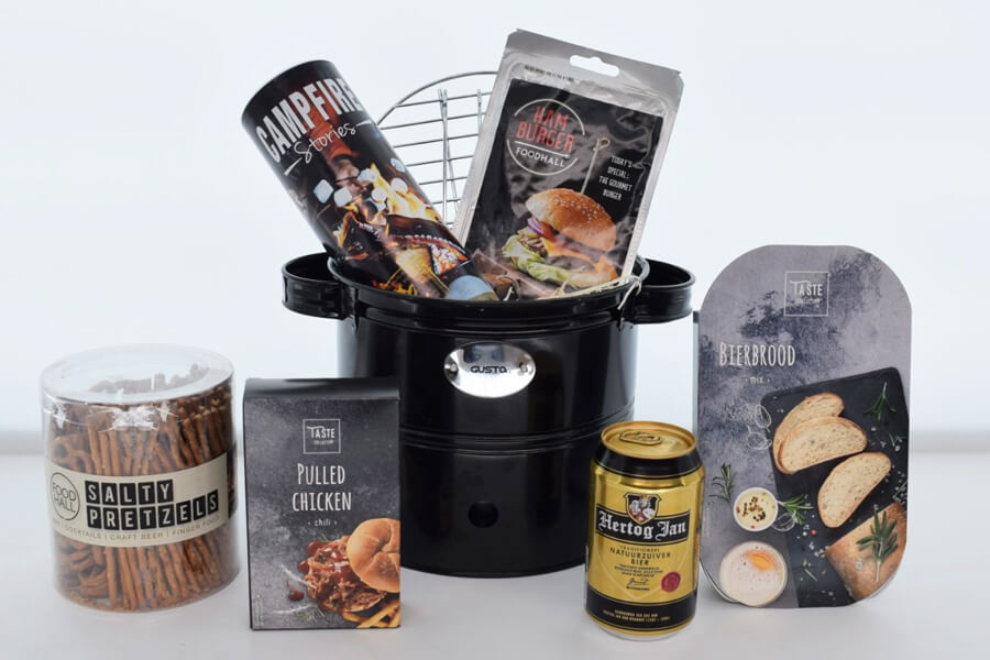 kerstpakket bbq momentje