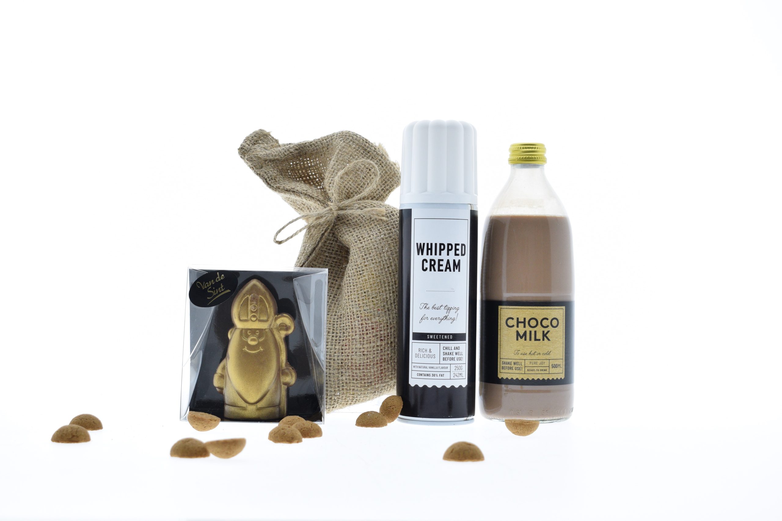 Jute zakje van de Sint