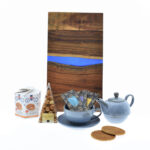 Tea Time - Serveerplank, stroopwafels, bonbons en losse thee